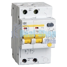 Выключатель автоматический Iek MAD10-2-016-C-010 АД12 2Р 16А10мА ИЭК
