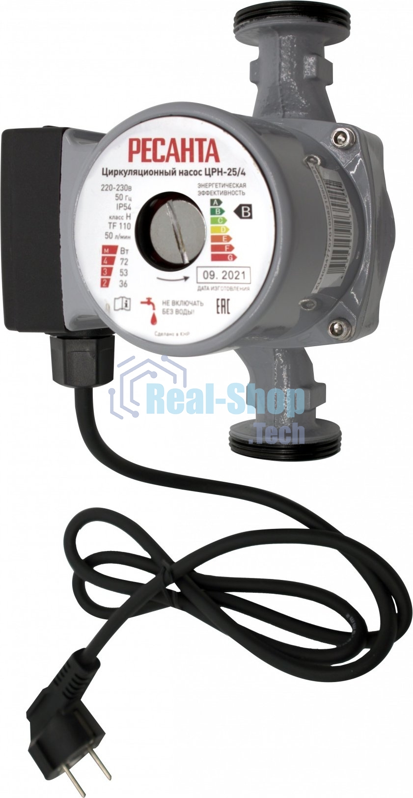 Насос садовый циркуляционный Ресанта ЦРН-25/4 72Вт 3000л/час (77/7/1)