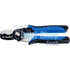 Кабелерез Зубр ХT-10 со съемником изоляции, рез до 10 мм, 22640