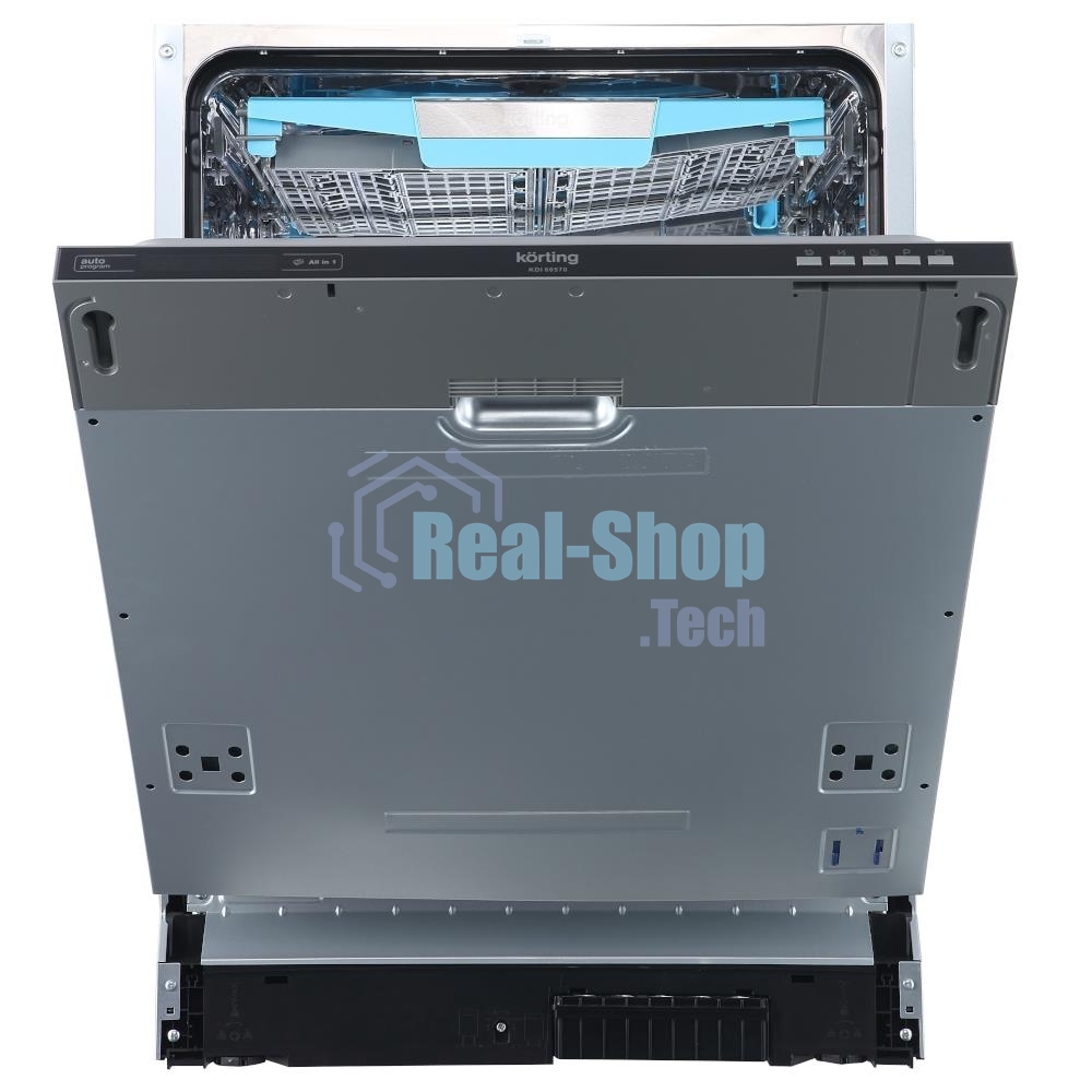 Встраиваемая посудомоечная машина Korting KDI 60570, серый, 59.8 см, 14 компл., 47 дБ, класс A++