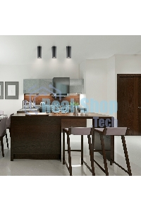 Светильник Gauss Overhead HD029 потолоч. 3000K цв.св.:белый теплый черный