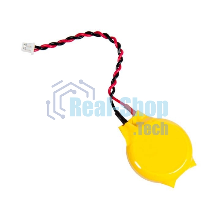 Батарейка CMOS CR2032 с коннектором, 3 В