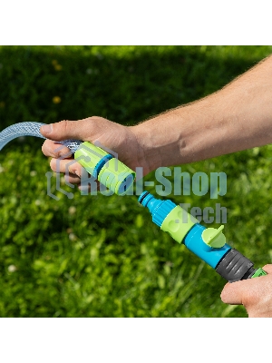 Шланг поливочный Palisad прозрачный армированный 3-х слойный, 1/2