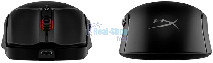 Мышь беспроводная HyperX Haste 2 черный, 26000 dpi, радиоканал, Bluetooth, USB, кнопки - 5