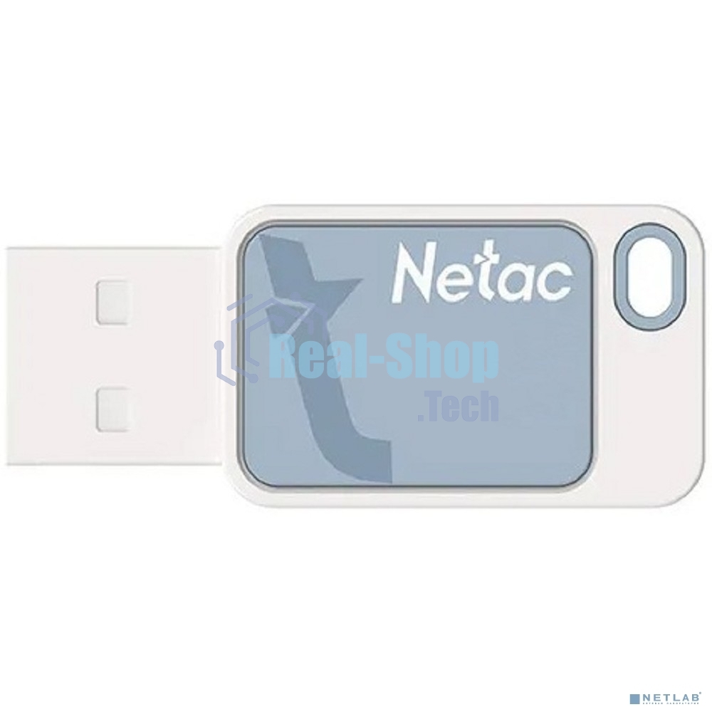 Флешка USB Netac UA31, 32Gb USB 2.0, NT03UA31N-032G-20BL синий