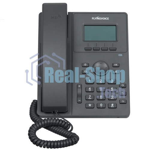 Телефон IP Flyingvoice P10W серый (упак.:1шт)