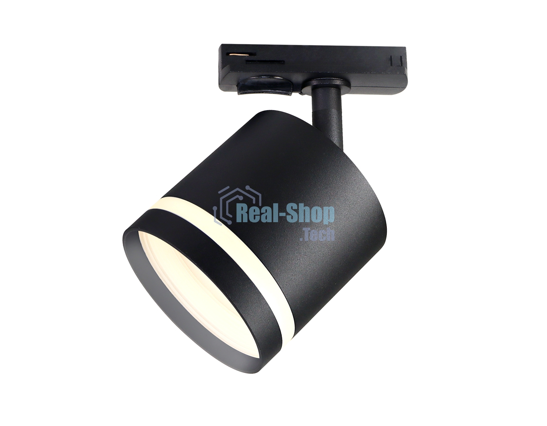 Трековый однофазный светильник Ambrella light GL5372 BK черный GX53 max 12W
