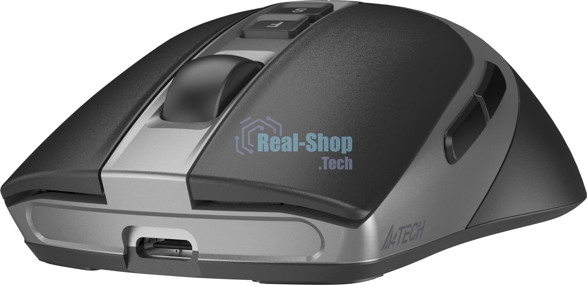 Мышь беспроводная/проводная A4Tech Fstyler FB50CS Plus черный, 3200 dpi, Bluetooth / USB, Bluetooth / радиоканал, кнопки - 7