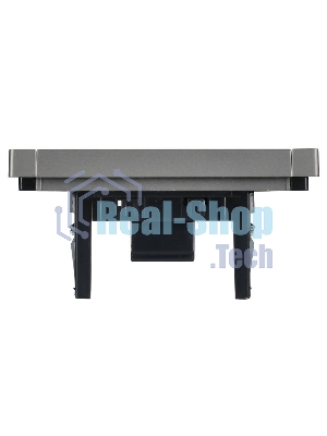 Розетка HDMI FP540 IEK FORTE&PIANO Сталь