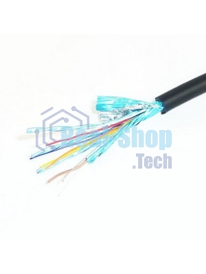 Кабель HDMI-DVI Cablexpert CC-HDMI-DVI-10MC, 19M/19M, single link, медь, позол.разъемы, экран, 10м, черный, пакет