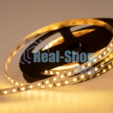 Лента светодиодная 12 В, 8 мм, IP23, SMD 2835, 120 LED/m, 12 V, цвет свечения теплый белый (3000 K)