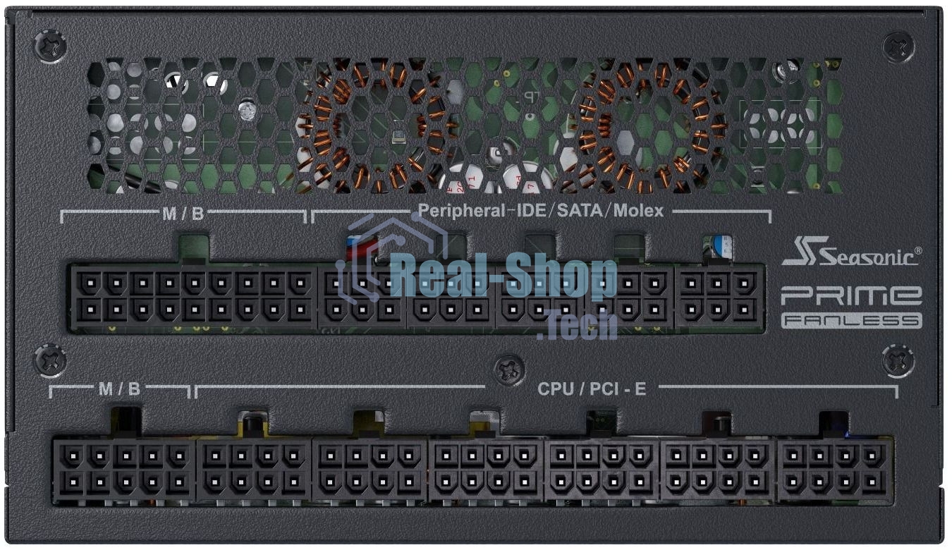 Блок питания Seasonic ATX 700W PRIME Fanless TX-700 80 PLUS titanium 24+2x(4+4) pin APFC 10xSATA Cab Manag RTL