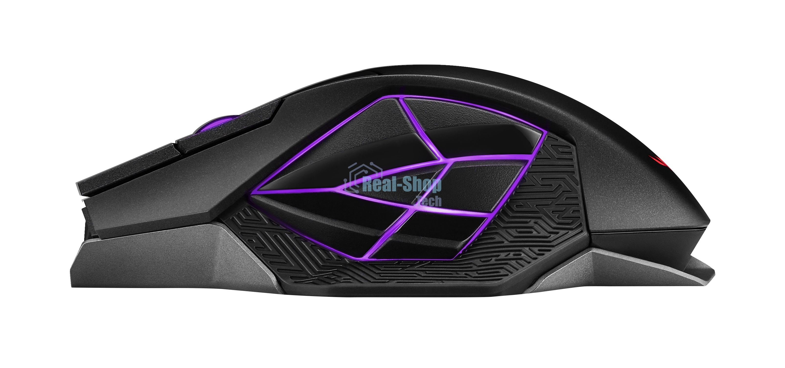 Мышь беспроводная/проводная ASUS ROG Spatha X черный, 19000 dpi, радиоканал, USB, кнопки - 12