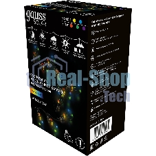 Гирлянда садовая на солнечной батарее Gauss 10 LED ламп Большие Шары, мультицвет Solar, 1/12