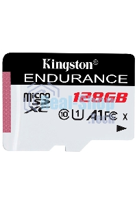 Флеш карта microSD 128Gb Kingston microSDНC Class 10 A1 UHS-I Endurance 95R/45W Card Only