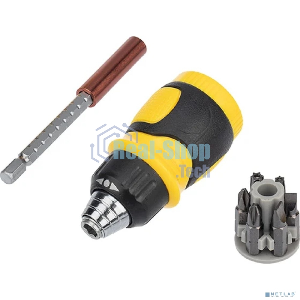 Набор Rexant 8 предметов с реверсивной отверткой