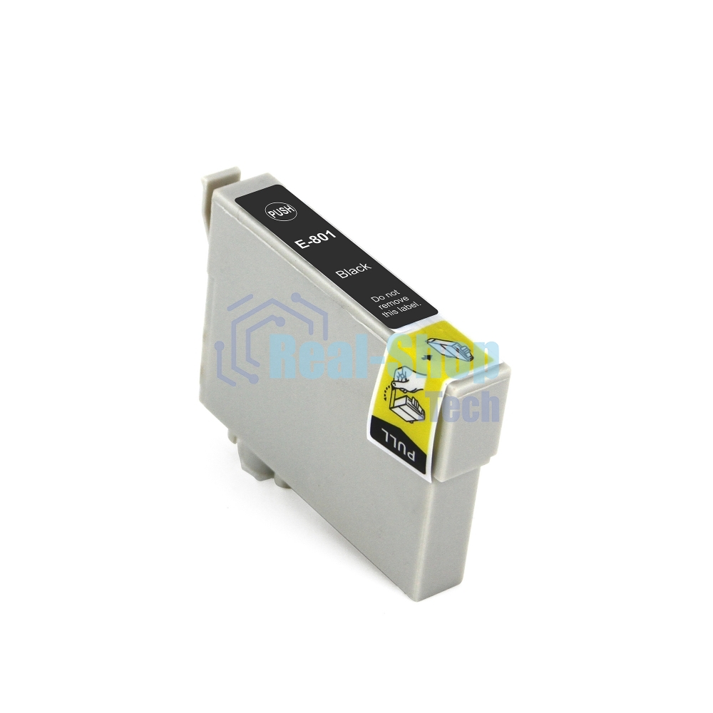 Картридж струйный NVPrint T0801 (NV-C13T08014011) Black для Epson Stylus Photo P50, PX650/PX660/PX700/PX710/PX720/PX730/PX800/PX810/PX820/PX830, R265/R285/R360/RX560/RX585/RX685 (15 мл) совместимый