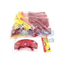 Очки защитные ПРОФЕССИОНАЛ красные 10 шт