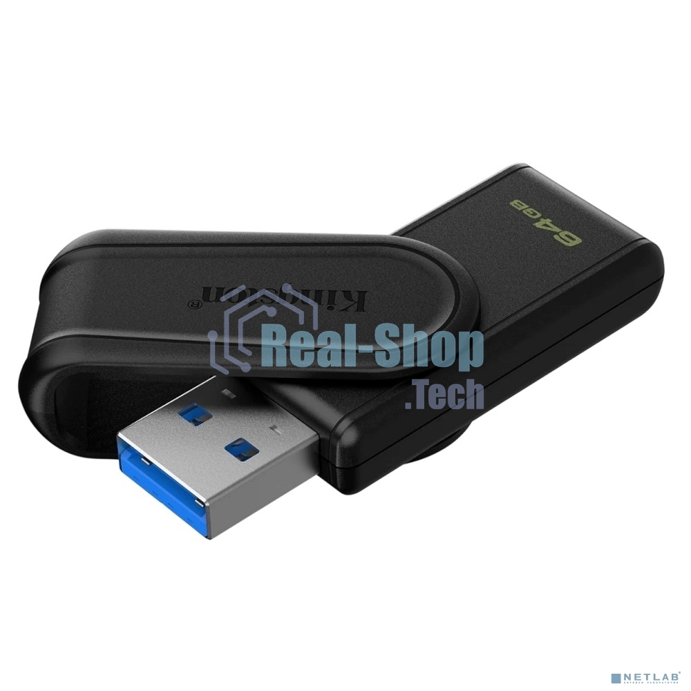 Флешка USB Kingston 64 Gb DataTraveler Exodia S DTXS/64 Gb USB 3.0 черный