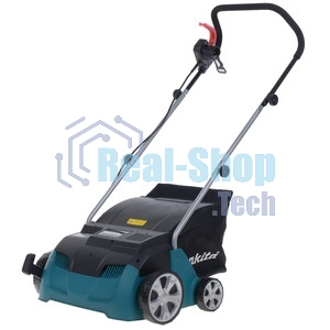 Газонокосилки Makita UV3200 Скарификатор, 1300Вт,32см,3500об\мин,5уров(-10+10мм),30л,нож-фреза,12кг,кор
