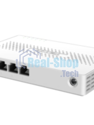 Коммутатор неуправляемый Tenda SM105, 5 портов, 5x2,5 Гбит/с, настольный, пластиковый корпус