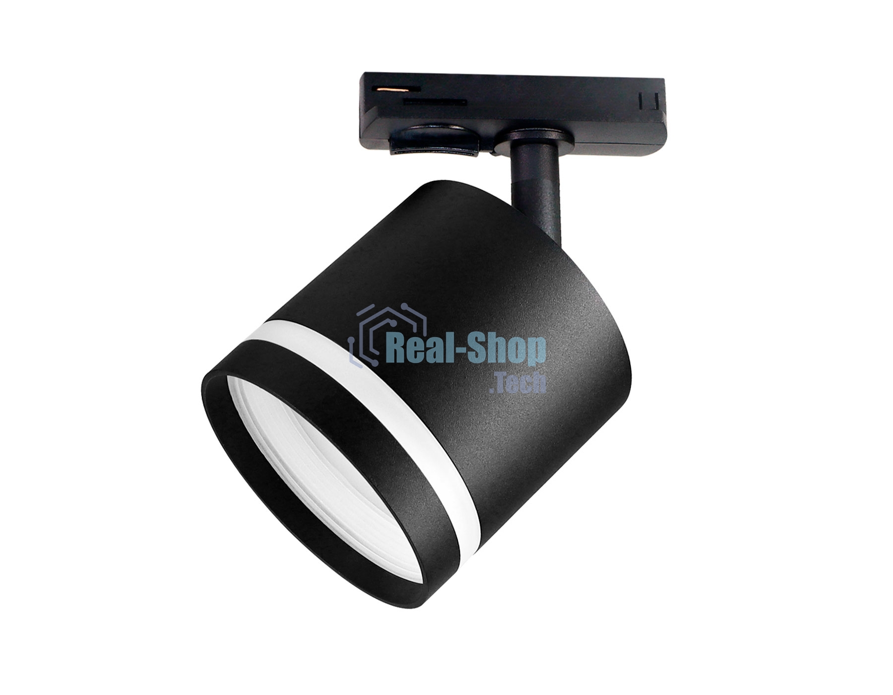 Трековый однофазный светильник Ambrella light GL5372 BK черный GX53 max 12W