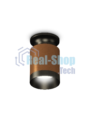 Светильник Ambrella Light XS6304111 SCF/PBK кофе песок/черный полированный MR16 GU5.3 (N6902, C6304, N6131)