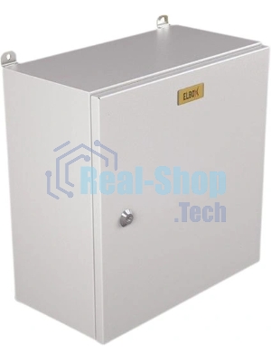 Шкаф электротехнический настенный Elbox EMW, IP66, 400х400х150 мм (ВхШхГ), дверь: металл, металл, серый
