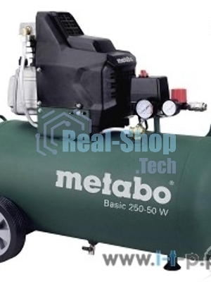 Компрессоры Metabo 250-50 W 601534000 Компрессор масл.1.5кВт,50л, вес 32.5 кг