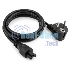 Кабель питания для ноутбуков Cablexpert PC-186-ML12 1.8м, 3-pin, с зазем., пакет