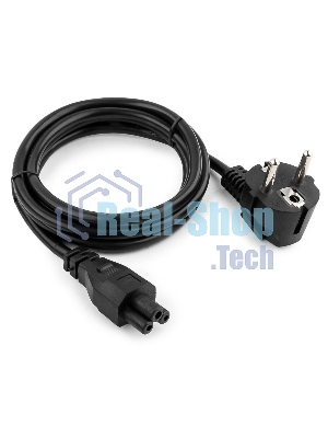 Кабель питания для ноутбуков Cablexpert PC-186-ML12 1.8м, 3-pin, с зазем., пакет
