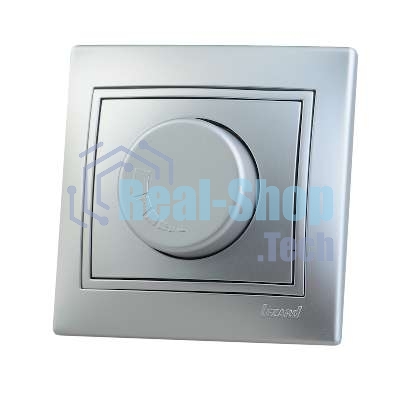 Светорегулятор СП 1000 Вт Мира метал. сер. Lezard 701-1010-157