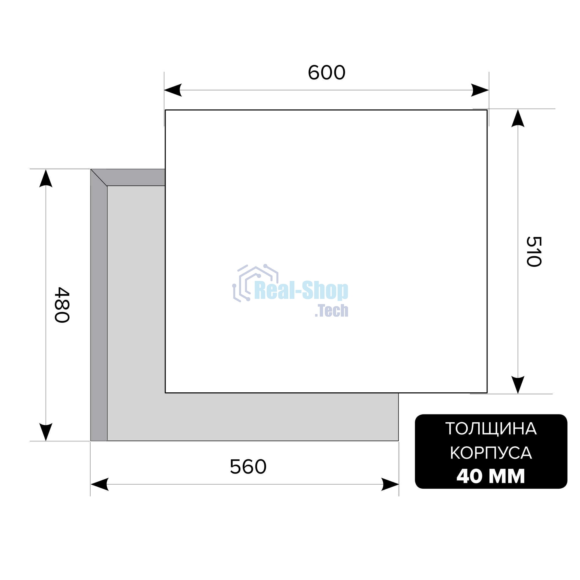 Газовая варочная панель LEX GVS 644-1 IX нержавеющая сталь