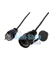 Удлинитель-шнур Rexant КГ 3х1.5 10 м, морозостойкий, с/з, 16 А, 3500 Вт, IP44 (Сделано в России)