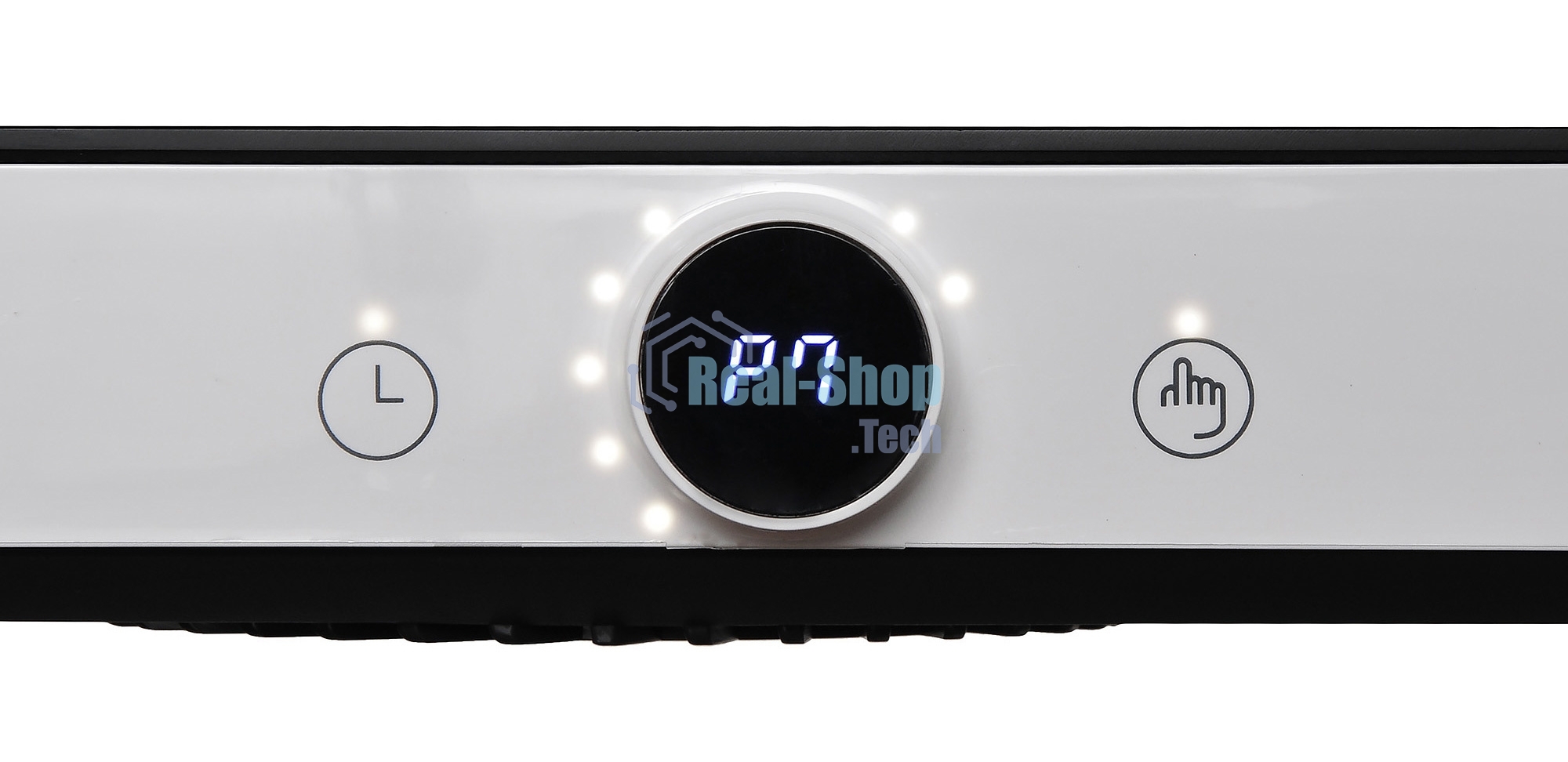 Плита настольная электрическая Hyundai HYC-0105 белый стеклокерамика (настольная)