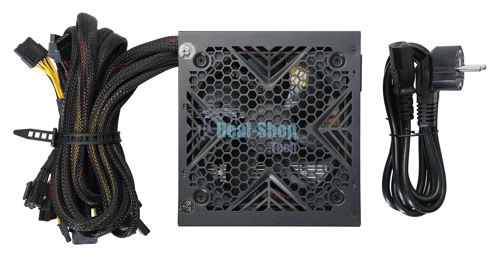 Блок питания Aerocool/Formula ATX 750W MONZA VL-750APB-85 80+ bronze (24+4+4pin) APFC 120мм fan 7xSATA RTL