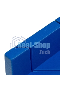 Стусло Сибртех пластиковое синее,4 угла для запила+пила 350мм