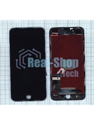 Дисплей для Apple iPhone 8 Plus в сборе с тачскрином (AAA) черный
