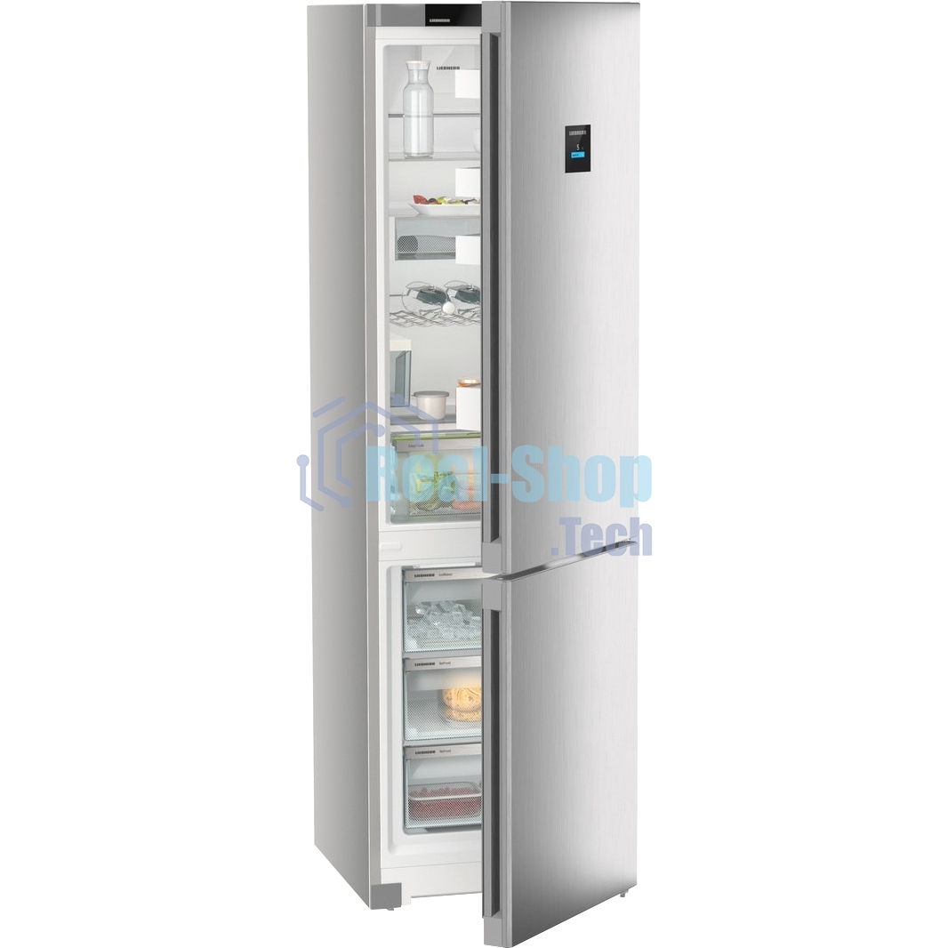 Холодильник Liebherr CNsfc 574i-22 001 серебристый двухкамерный 264/92л морозилка снизу