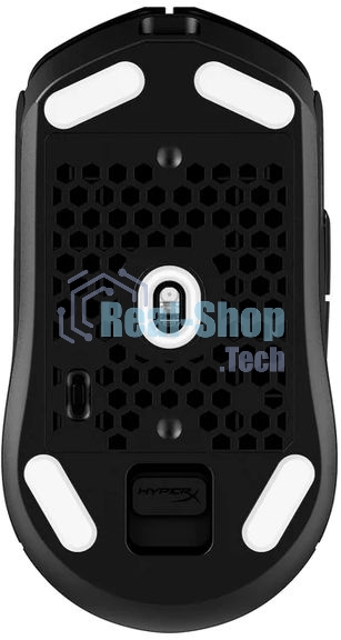 Мышь беспроводная HyperX Haste 2 черный, 26000 dpi, радиоканал, Bluetooth, USB, кнопки - 5