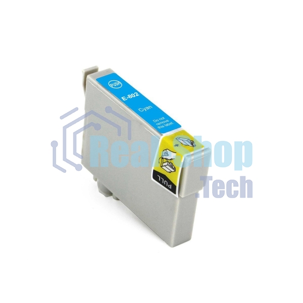 Картридж струйный NVPrint T0802 (NV-C13T08024011) Cyan для Epson Stylus Photo P50, PX650/PX660/PX700/PX710/PX720/PX730/PX800/PX810/PX820/PX830, R265/R285/R360/RX560/RX585/RX685 (13.5 мл) совместимый