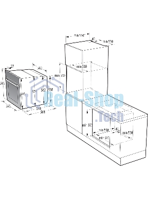 Духовой шкаф Gorenje BOS6737E20FBG