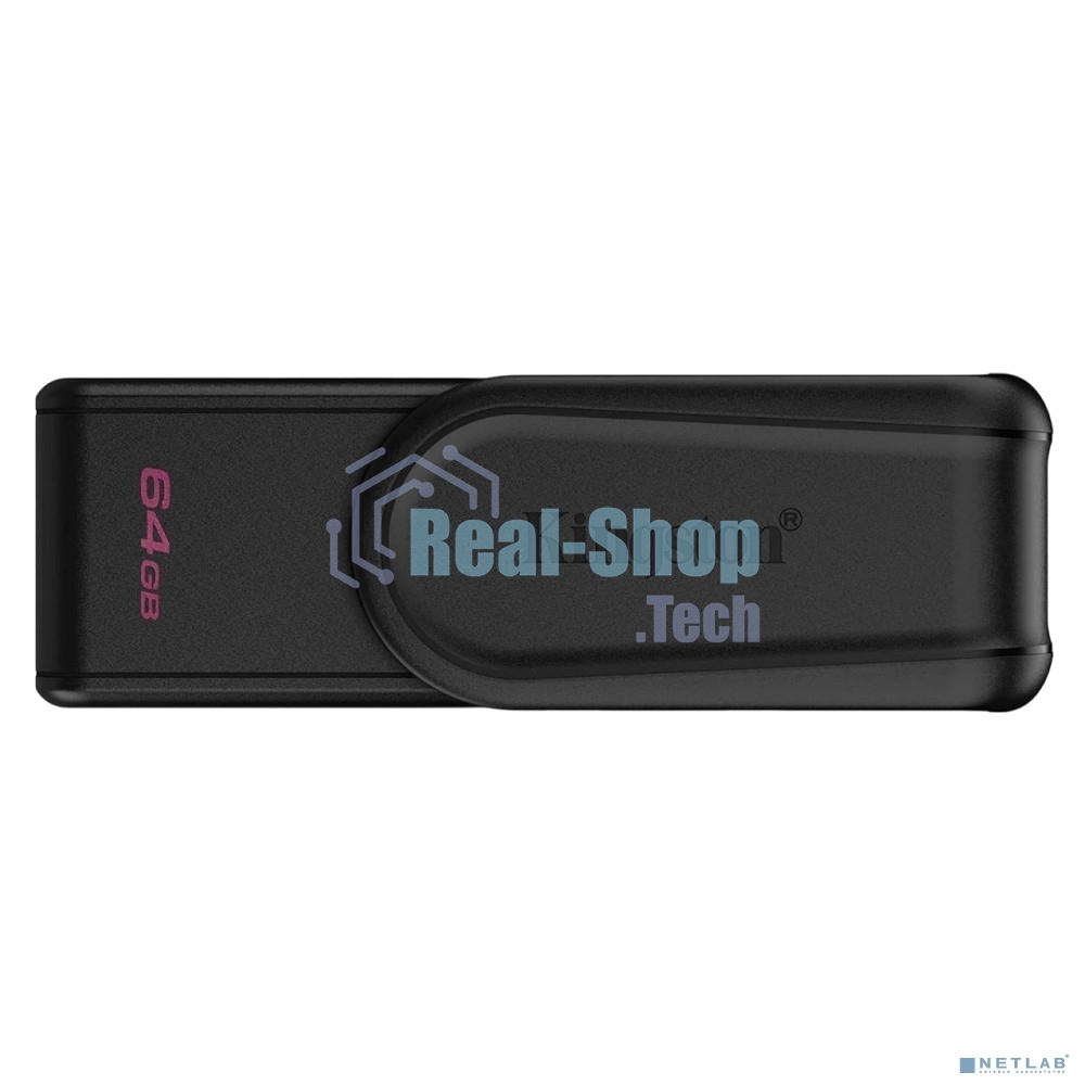 Флешка USB Kingston 64 Gb DataTraveler Exodia S DTXS/64 Gb USB 3.0 черный