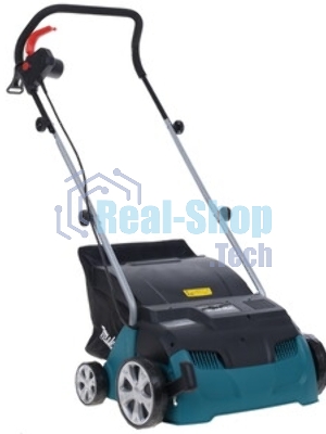 Газонокосилки Makita UV3200 Скарификатор, 1300Вт,32см,3500об\мин,5уров(-10+10мм),30л,нож-фреза,12кг,кор