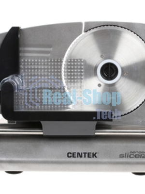Ломтерезка Centek CT-1380, 150 Вт, толщина нарезки 3-15мм, держатель крайнего ломтика