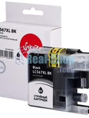 Картридж струйный Sakura LC567XLBK для Brother, черный, 28 мл., 1500 к.