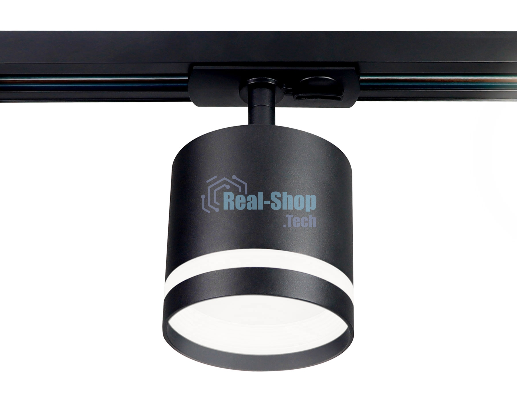 Трековый однофазный светильник Ambrella light GL5372 BK черный GX53 max 12W
