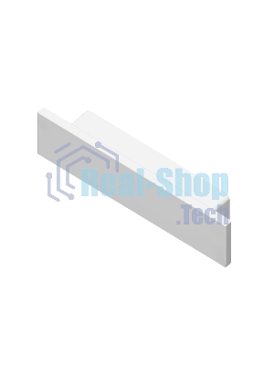 Заглушка для профиля GP8450 WH белый 23.8*6
