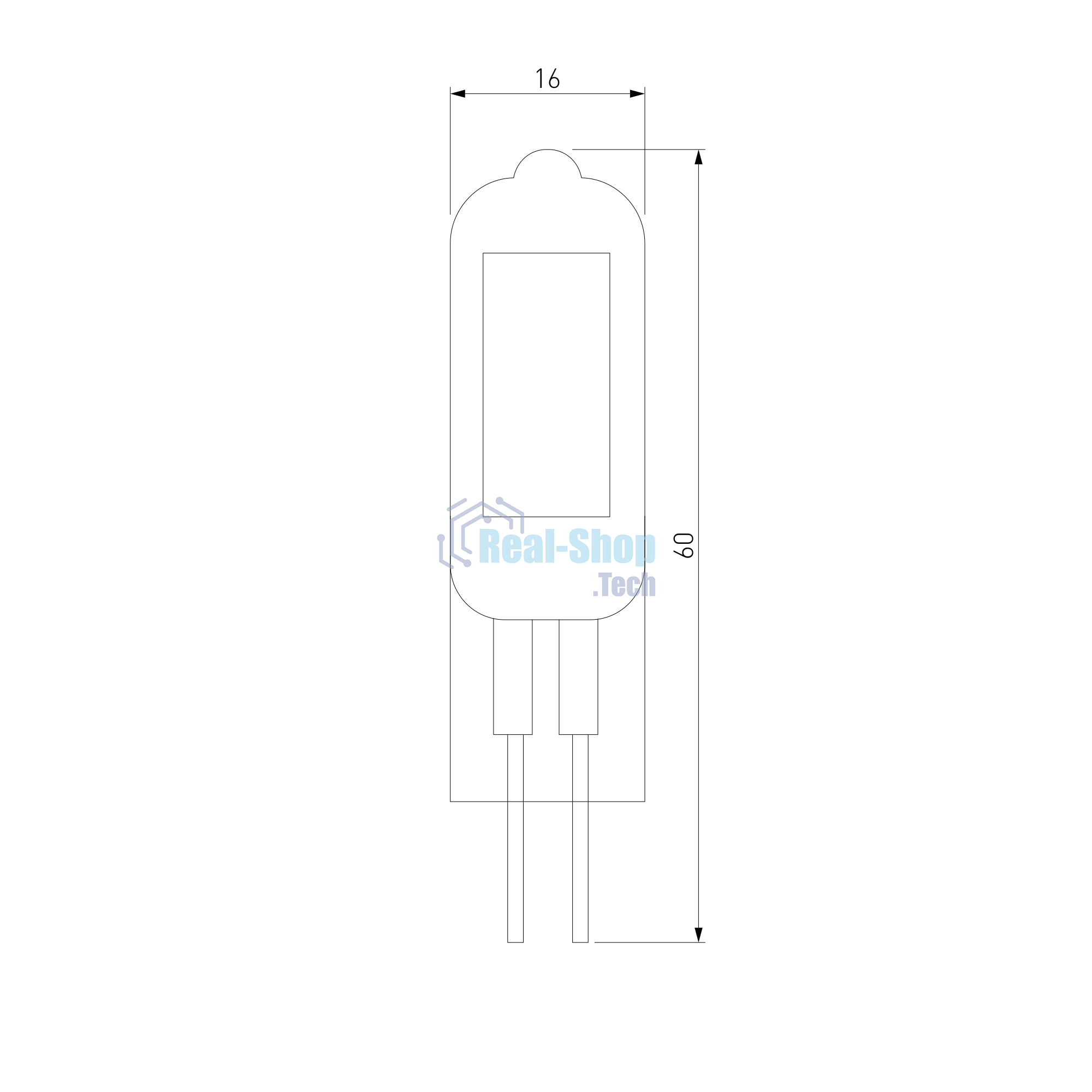 BLG419 / Светодиодная лампа G4 LED 5W 220V 3300K