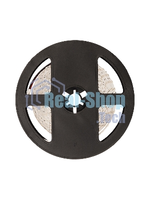 Лента светодиодная 12 В, 8 мм, IP23, SMD 2835, 120 LED/m, 12 V, цвет свечения теплый белый (3000 K)